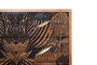 GINER Y COLOMER Commode 3 tiroirs en acacia massif et métal noir, couleur naturelle et noir, dimensions 93 x 40 x 83 cm, à monter